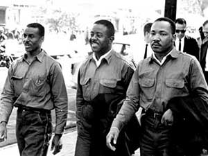 Fred Shuttlesworth. Ralph Abernathy. MLK. 1963