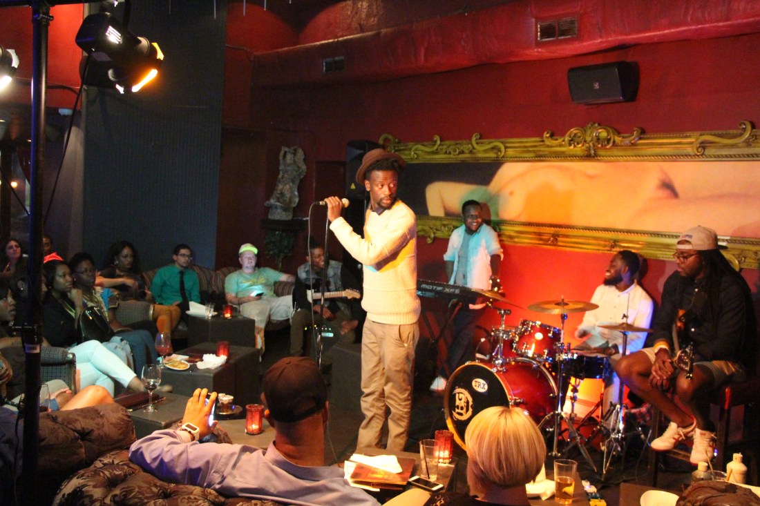 Modise at Weds Verses at Chi Cha Lounge